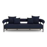 Cove Luxe 3 Seat Sofa | Aluminum Bronze, Siesta Indigo,