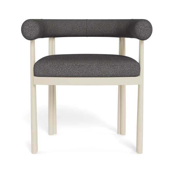 Cove Luxe Dining Chair | Aluminum Bone, Riviera Slate,
