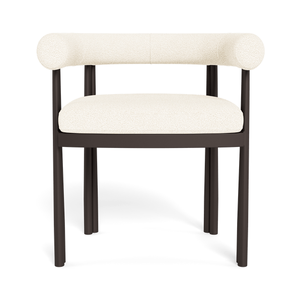 Cove Luxe Dining Chair | Aluminum Bronze, Riviera Ivory,