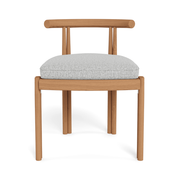 Cove Teak Armless Dining Chair | Teak Natural, Copacabana Sand,