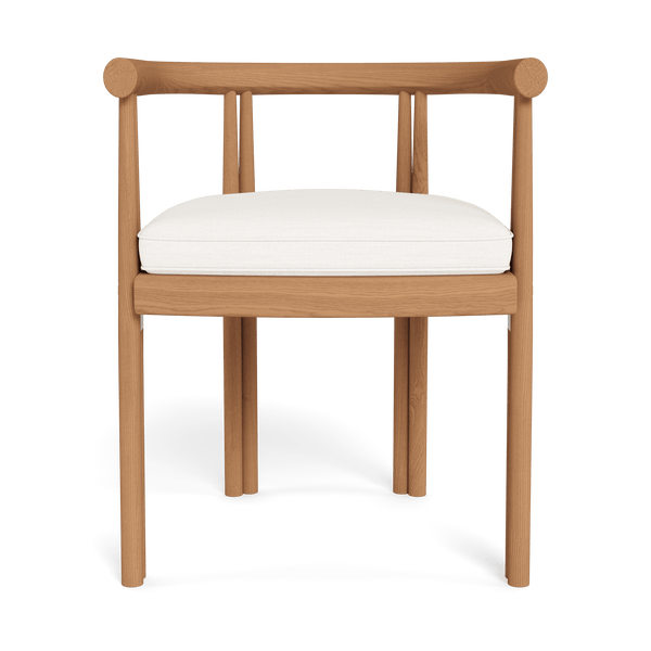 Cove Teak Dining Chair | Teak Natural, Panama Blanco,