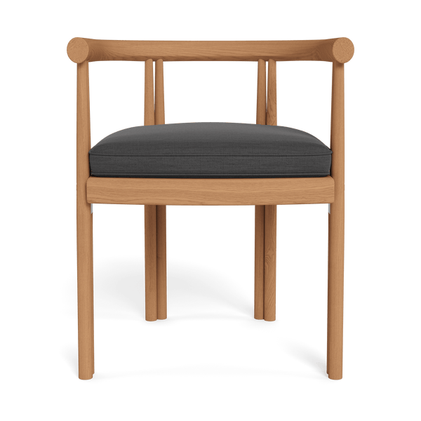 Cove Teak Dining Chair | Teak Natural, Panama Grafito,