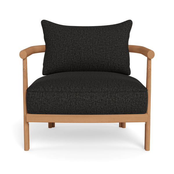 Cove Teak Lounge Chair | Teak Natural, Copacabana Midnight,