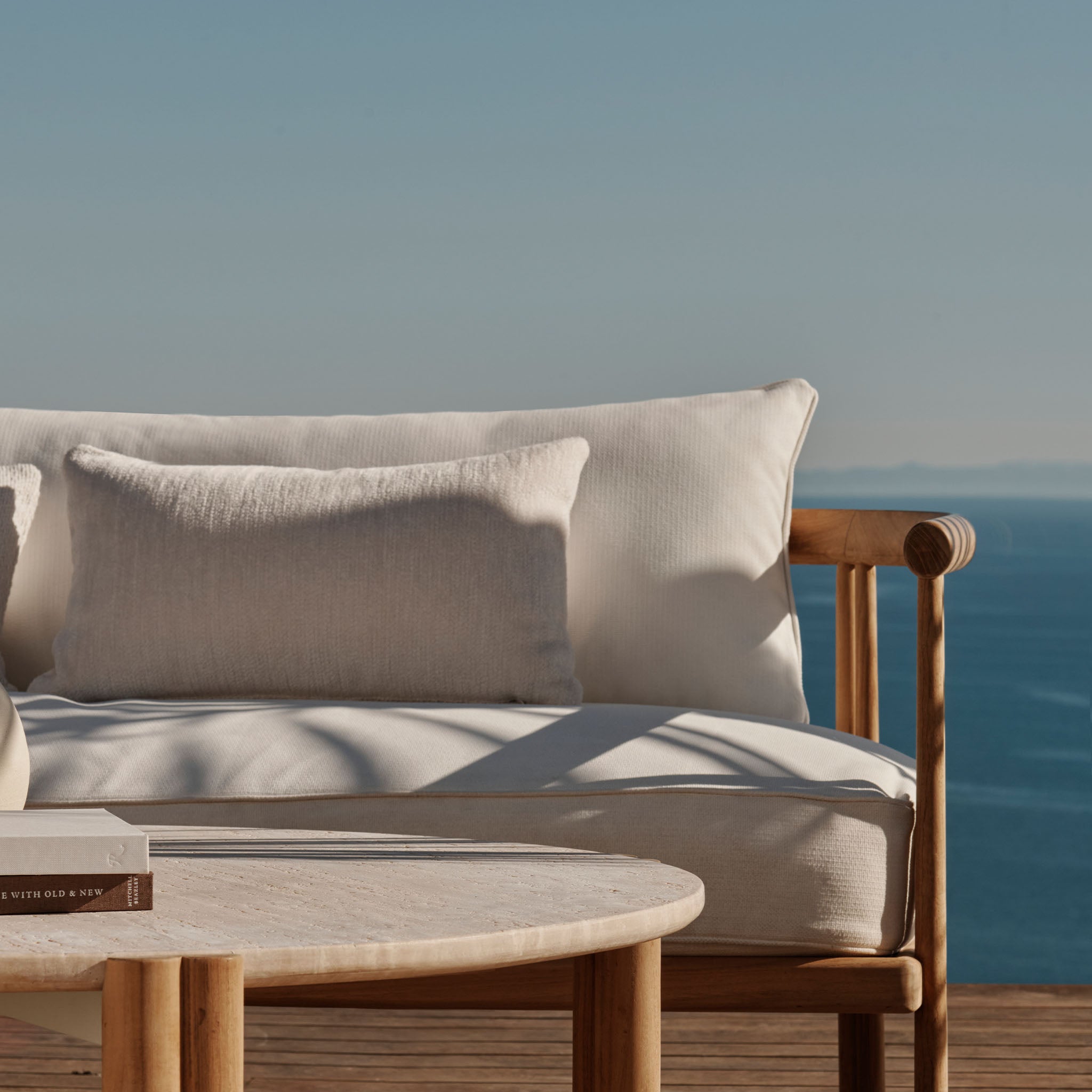 Cove Teak Round Coffee Table – Harbour Outdoor Australia