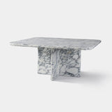 Ford Square Dining Table 67" | Travertine Silver, ,