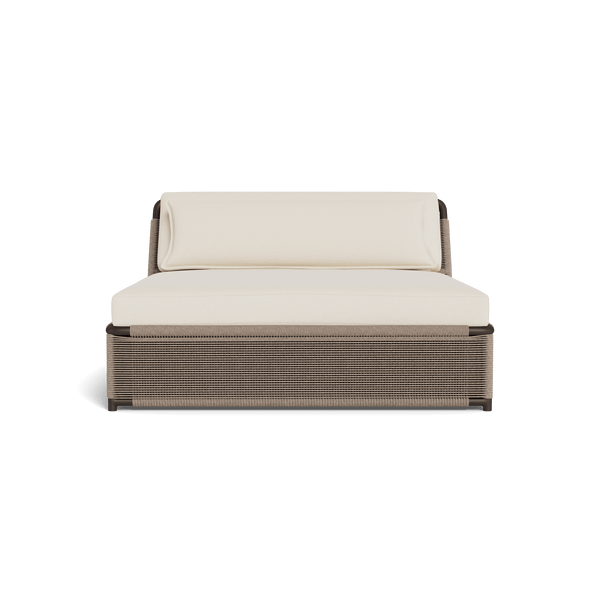 FORMENTERA DAYBED | Aluminum Bronze, Siesta Ivory, Twisted Rope Dune