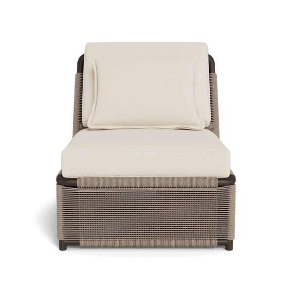 FORMENTERA EASY CHAIR | Aluminum Bronze, Siesta Ivory, Twisted Rope Dune