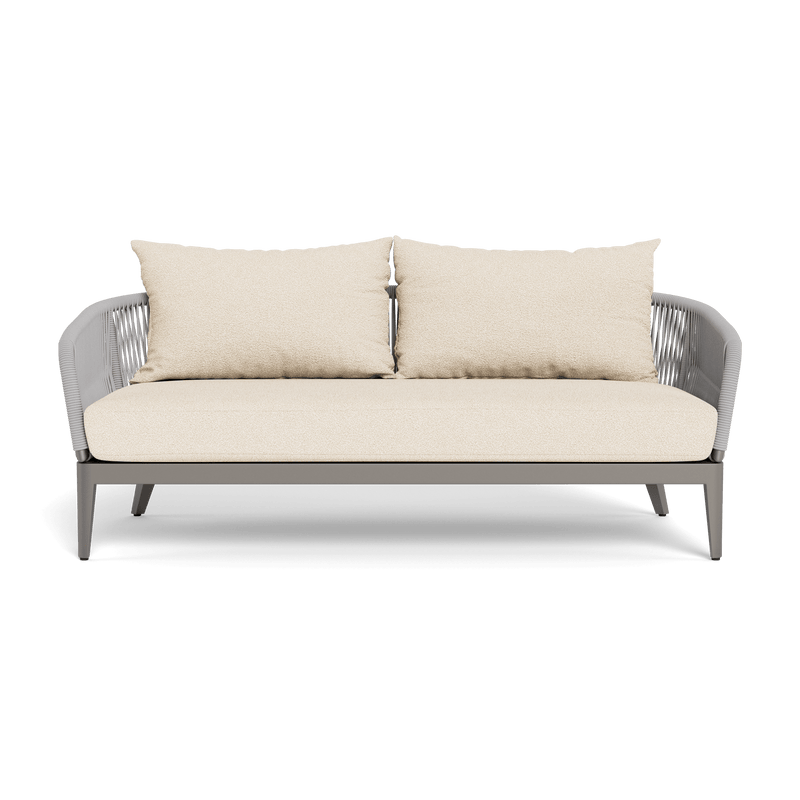 Hamilton 2 Seat Sofa | Aluminum Taupe, Riviera Sand, Rope Light Grey
