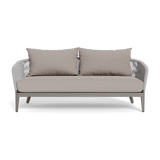 Hamilton 2 Seat Sofa | Aluminum Taupe, Riviera Stone, Rope Light Grey