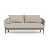 Hamilton 2 Seat Sofa | Aluminum Taupe, Siesta Taupe, Rope Light Grey