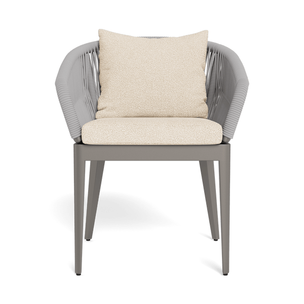 Hamilton Dining Chair | Aluminum Taupe, Riviera Sand, Rope Light Grey