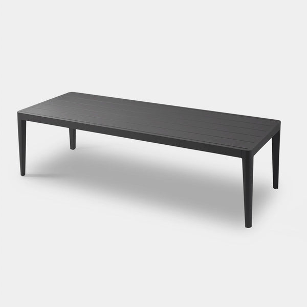 Hamilton Dinng Table 102" | Aluminum Asteroid, ,