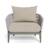 Hamilton Lounge Chair | Aluminum Taupe, Siesta Taupe, Rope Light Grey