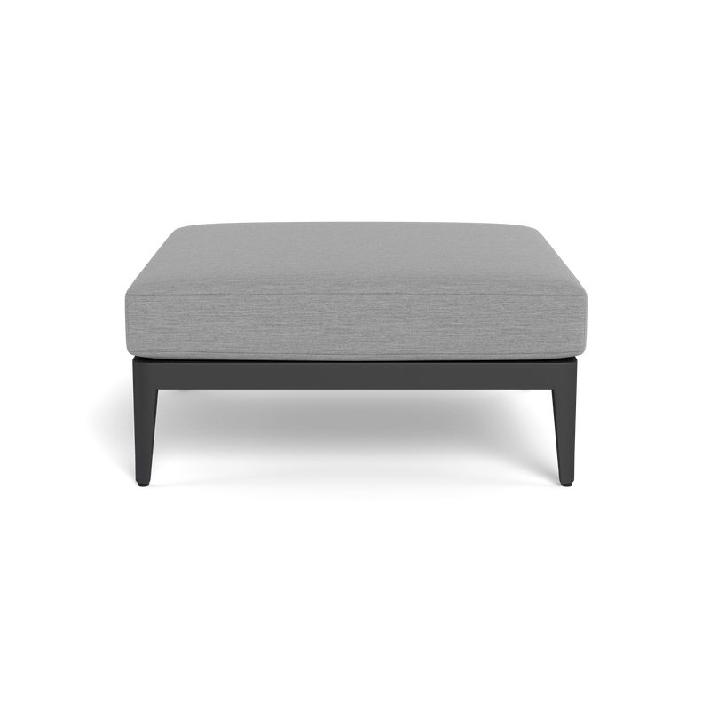 Hamilton Ottoman | Aluminum Asteroid, Lisos Piedra,