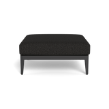 Hamilton Ottoman | Aluminum Asteroid, Copacabana Midnight,