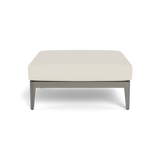 Hamilton Ottoman | Aluminum Taupe, Siesta Ivory,