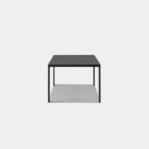 Hayman Dining Table 81" | Aluminum Asteroid, ,