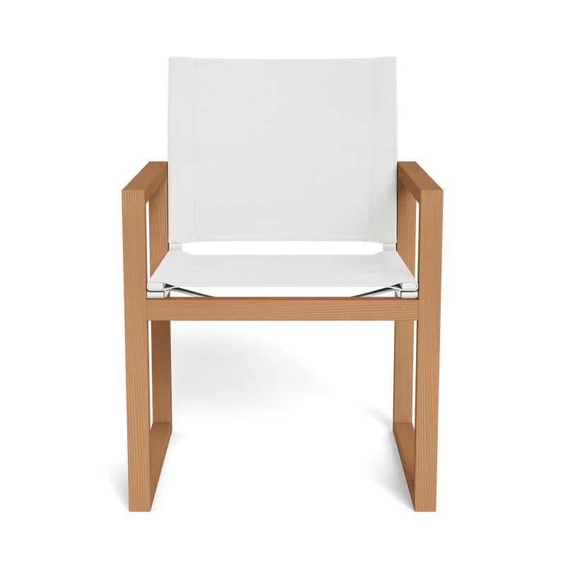 Hayman Teak Dining Chair | Teak Natural, Batyline White,