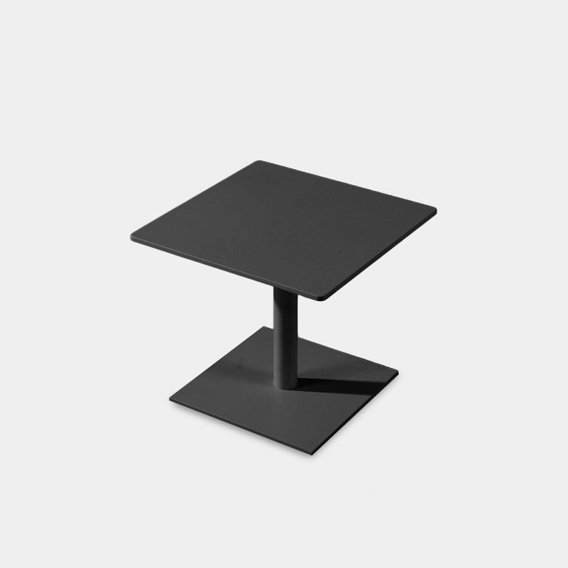 Madison Aluminum Square Side Table | Aluminum Asteroid, ,