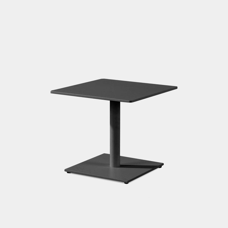 Madison Aluminum Square Side Table | Aluminum Asteroid, ,