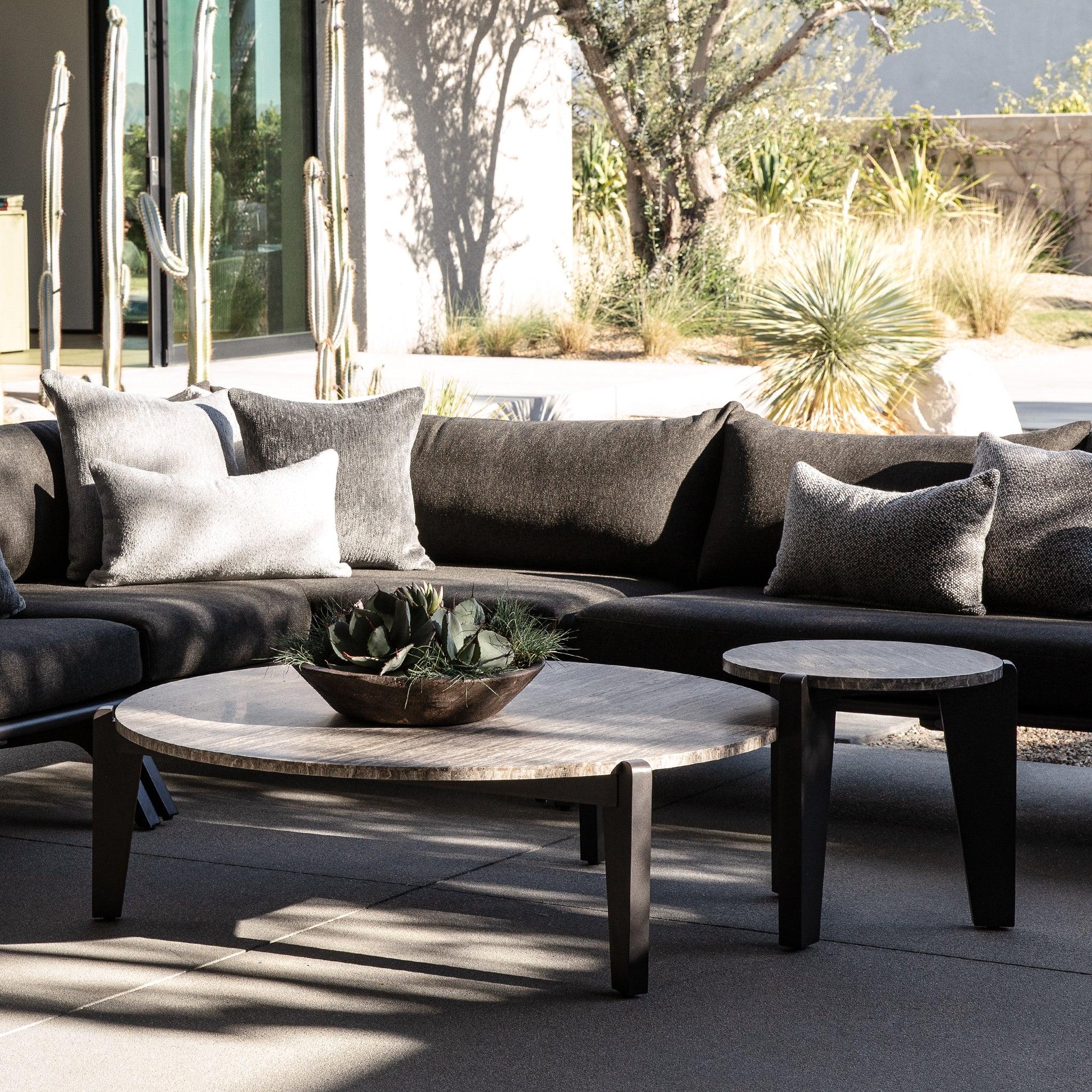 MLB Aluminum Round Side Table – Harbour Outdoor Australia
