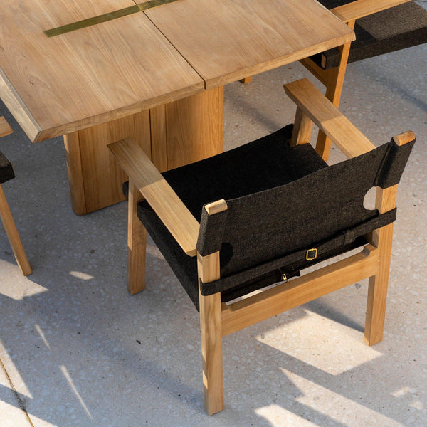 Mlb Dining Chair | Teak Natural, Copacabana Midnight,