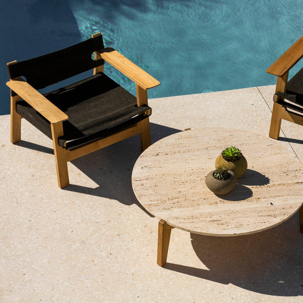 Mlb Lounge Chair | Teak Natural, Copacabana Midnight,