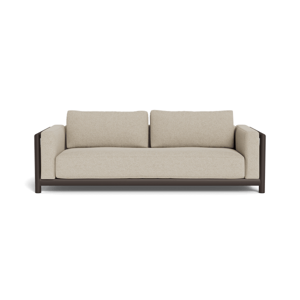 Moab Sofa 90" | Aluminum Bronze, Siesta Taupe,