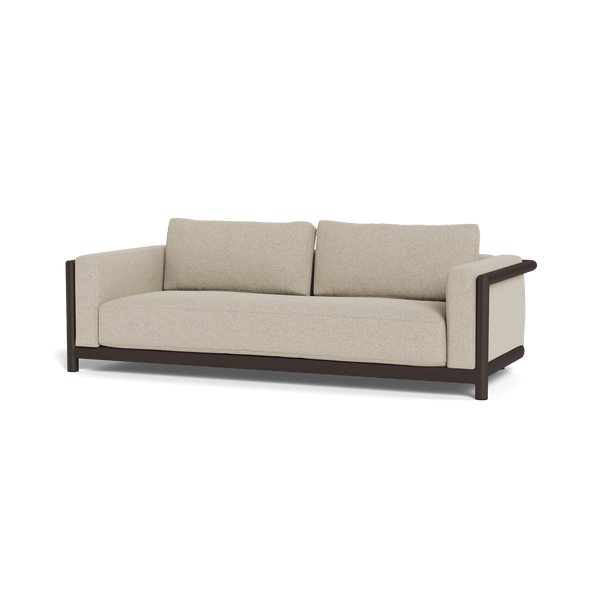 Moab Sofa 90" | Aluminum Bronze, Siesta Taupe,