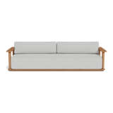 Newport 3 Seat Sofa | Teak Natural, Copacabana Sand, Batyline White