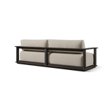 Newport Aluminum Sofa 96" | Aluminum Bronze, Siesta Taupe,