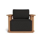 Newport Lounge Chair | Teak Natural, Copacabana Midnight, Batyline White