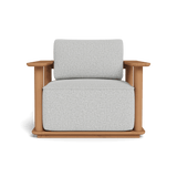 Newport Lounge Chair | Teak Natural, Copacabana Sand, Batyline White