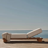 Newport Teak Sun Lounge