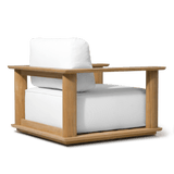 Newport Teak Lounge Chair | Teak Natural, Panama Blanco,