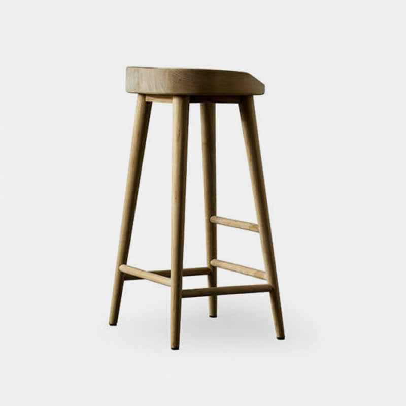 Noosa Backless Bar Stool | Teak Natural, ,