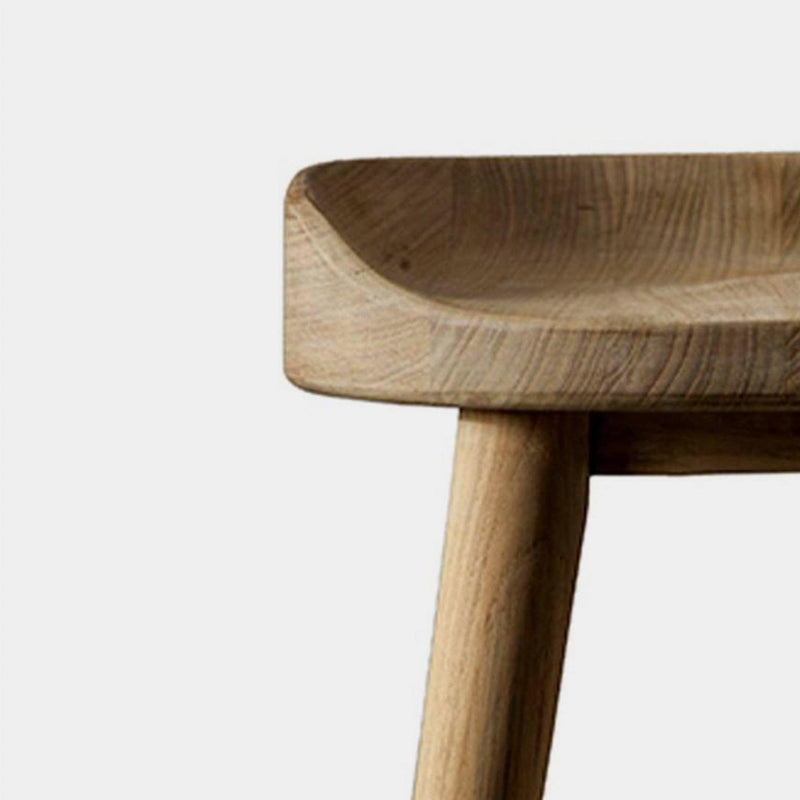 Noosa Backless Bar Stool | Teak Natural, ,