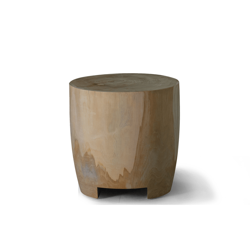 Noosa Footed Stump 3 | Teak Natural, ,