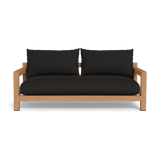 Pacific 2 Seat Sofa | Teak Natural, Copacabana Midnight, Batyline White