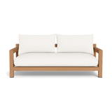 Pacific 2 Seat Sofa | Teak Natural, Panama Cloud, Batyline White