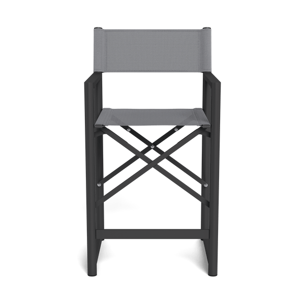 Pacific Aluminum Counter Stool | Aluminum Asteroid, Batyline Silver,