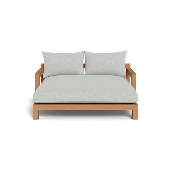 Pacific Daybed | Teak Charcoal, Panama Blanco, Batyline Black