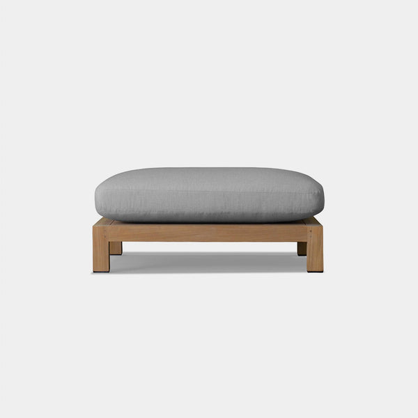 Pacific Ottoman | Teak Charcoal, Copacabana Sand,