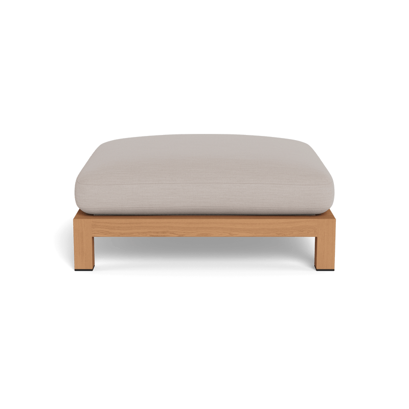 Pacific Ottoman | Teak Charcoal, Panama Marble,