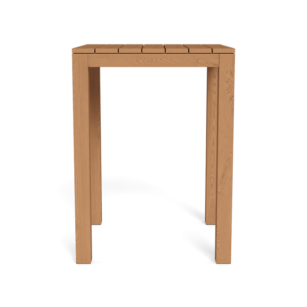 Pacific Square Bar Table | Teak Natural, Teak Natural,