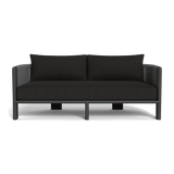 Palm Beach Aluminium 2 Seat Sofa | Aluminium Asteroid, Copacabana Midnight, Rope Dark Grey