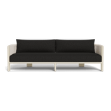 Palm Beach Aluminium 3 Seat Sofa | Aluminium Bone, Copacabana Midnight, Rope Shell