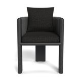 Palm Beach Aluminium Dining Chair | Aluminium Asteroid, Copacabana Midnight, Rope Dark Grey