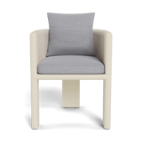 Palm Beach Aluminium Dining Chair | Aluminium Bone, Panama Cloud, Rope Shell