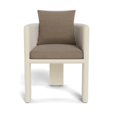 Palm Beach Aluminium Dining Chair | Aluminium Bone, Panama Coco, Rope Shell